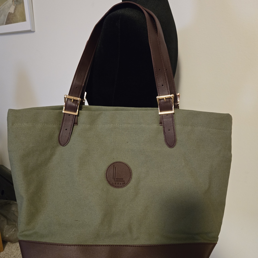 LouLu Green and Brown Shoulder Bag *NEW*